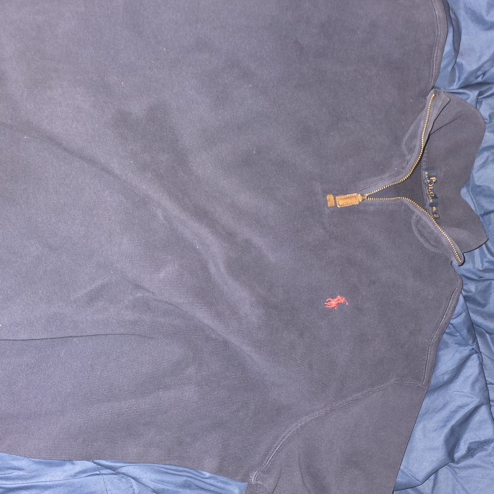 Ralph Lauren Navy Quarter-Zip Pullover